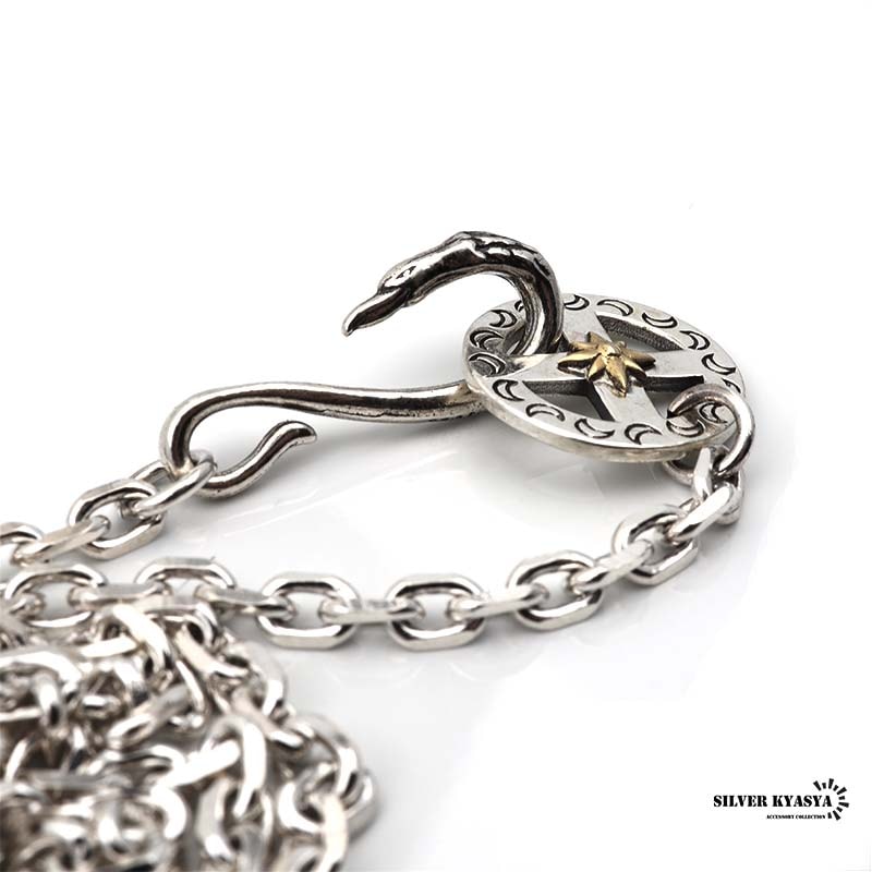 203jewelry フェザーネックレス　10kt BFF 925 フェザーネックレス カスタム [bffns030] | イーグル