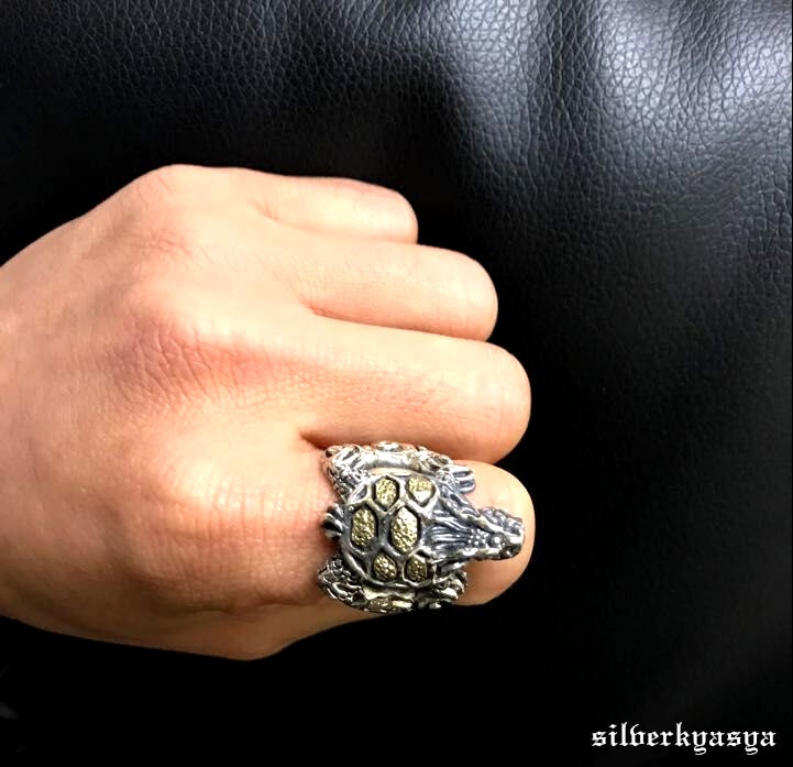 925 龍亀リング [rs135] | スタイルで探す,迫力満点！ごつめ
