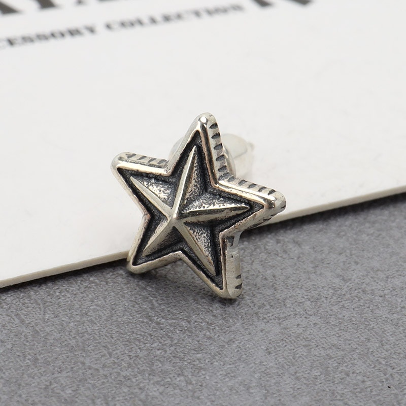e.m.✖️zozo コラボ限定 星爪ピアス シルバー セットで。