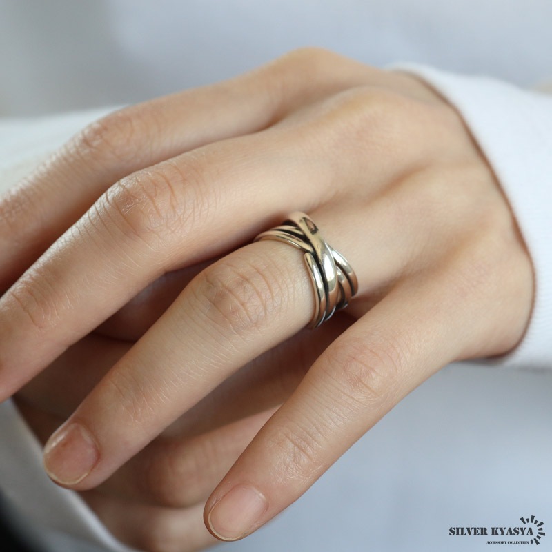 大人気!! 4℃ シルバー カーブライン リング 楽天市場】4°c指輪 フリーサイズ 4°c 指輪 リング 結婚指輪 4