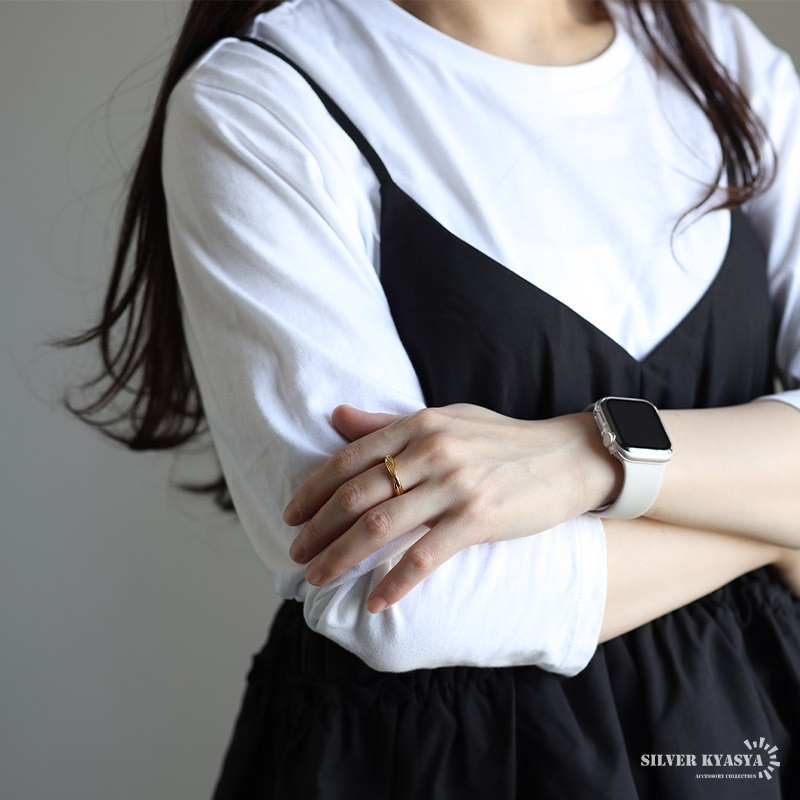 50‘s 12K GF スターリングシルバー ツイストノットリンクブレスレット 50's 12K GF スターリングシルバー ツイストノットリンク