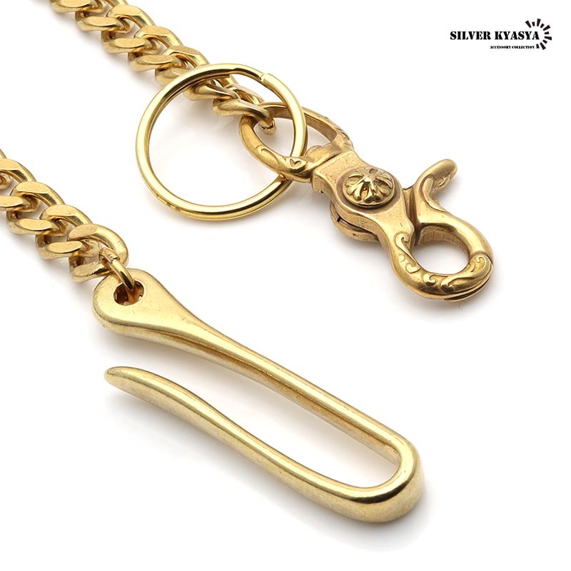 クロスウォレットチェーン ゴールド [wc035] | ウォレットチェーン