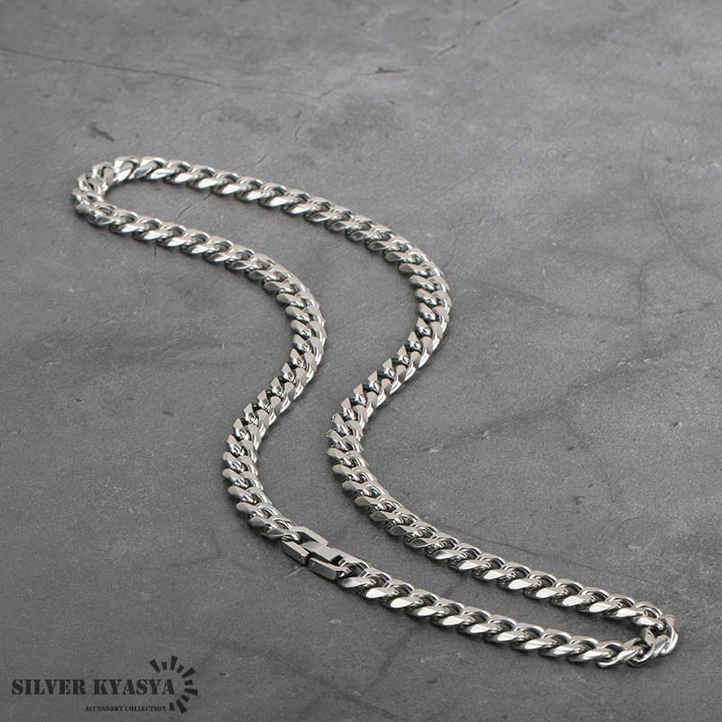 ステンレス 喜平ネックレス 銀 幅9mm [n344-s-9mm] | スタイルで探す