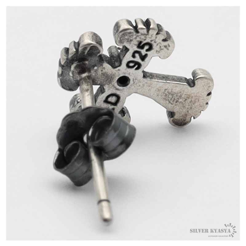 925 ゴシッククロス スタッドピアス [es277] | スタイルで探す,個性が