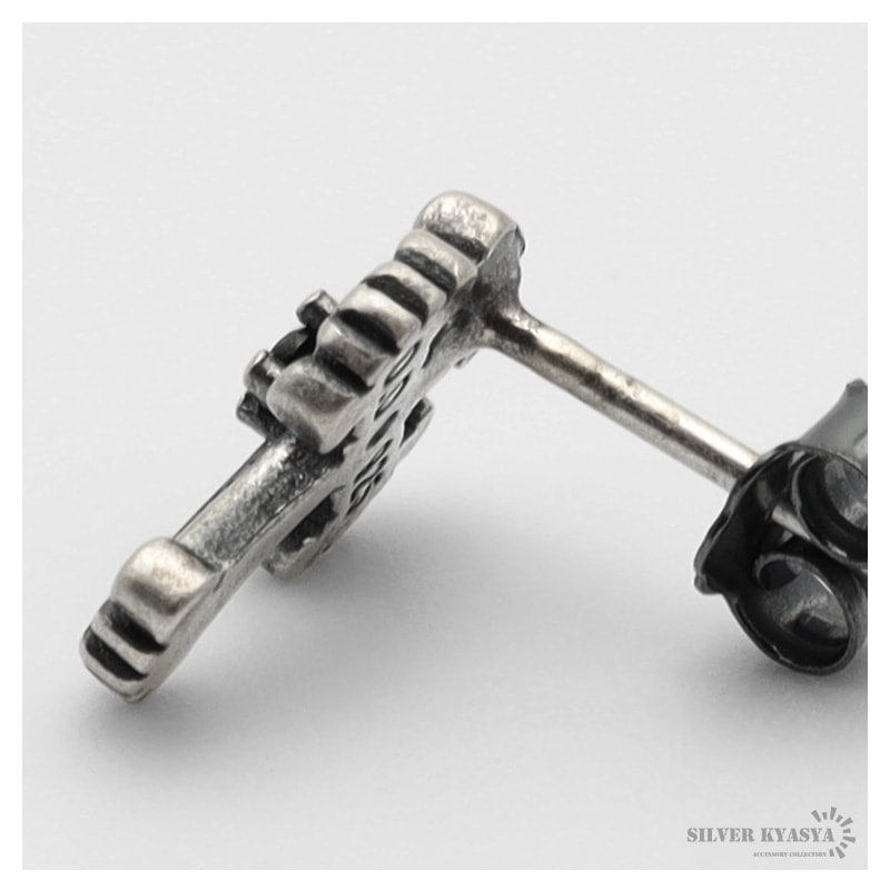 925 ゴシッククロス スタッドピアス [es277] | スタイルで探す,個性が