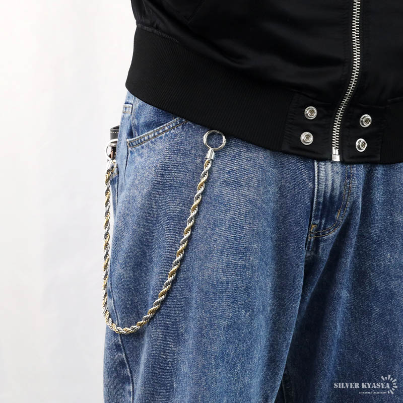 【Dice × Flower ウォレットチェーン】 重厚で存在感QBSZSZ01 CHROME HEARTS DICE WALLET CHAIN Price→DM割 お買取✨ 重量感