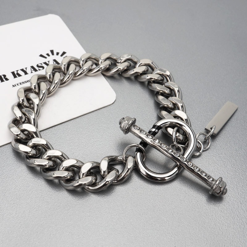 ステンレス マンテル 喜平ブレスレット [b656] | スタイルで探す