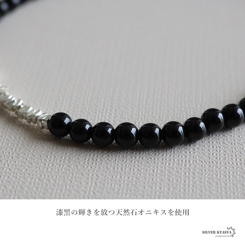 ダイヤモンド レディース腕時計 ブレスレット シルバー925 オニキス bs037-5.jpg