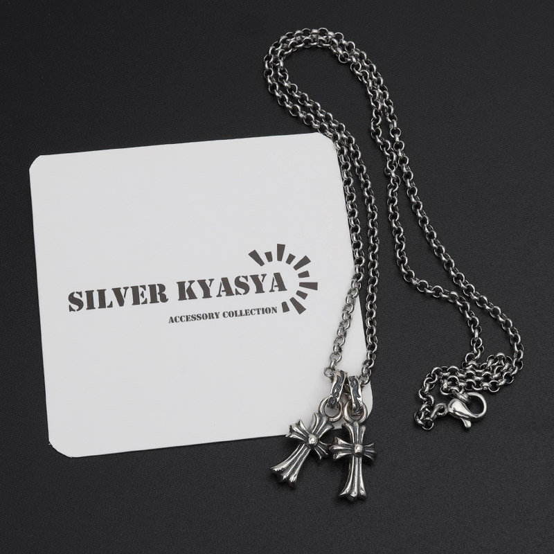 シルバー925 クロスネックレス [ps214-silver] | ネックレス