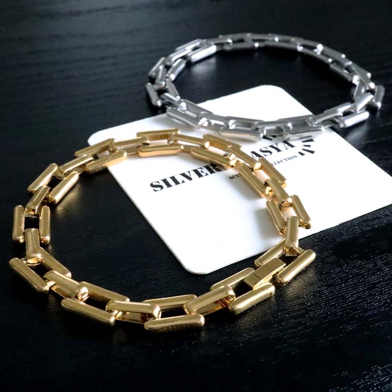 ステンレス メタルチェーンブレス 2色 [b899] | ブレスレット