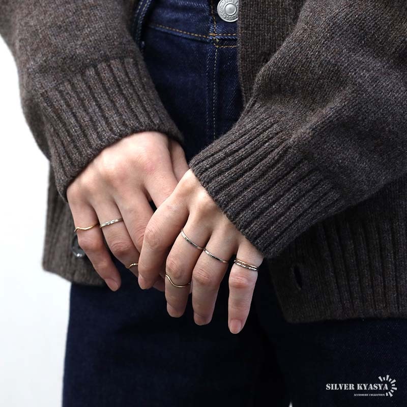 プチプラセットリング 16点セット ゴールドとシルバーリング [r766