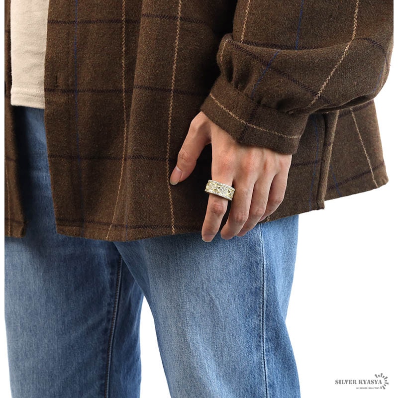 ブリンブリンリング パヴェ [r306-gold] | リング | SILVER KYASYA