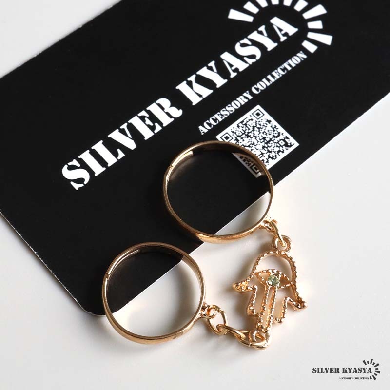 ファティマの手 ダブルリング [r767] | リング | SILVER KYASYA