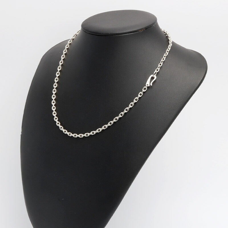925 4面カットあずきチェーン [cs030-s-4mm] | ネックレスチェーン