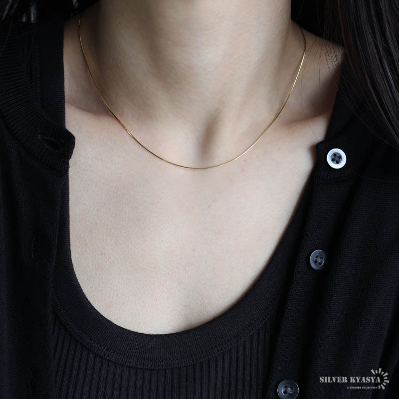 専用 925チェーンネックレス3本 S925 スネークチェーンネックレス 3色 [cn142] | お洒落な