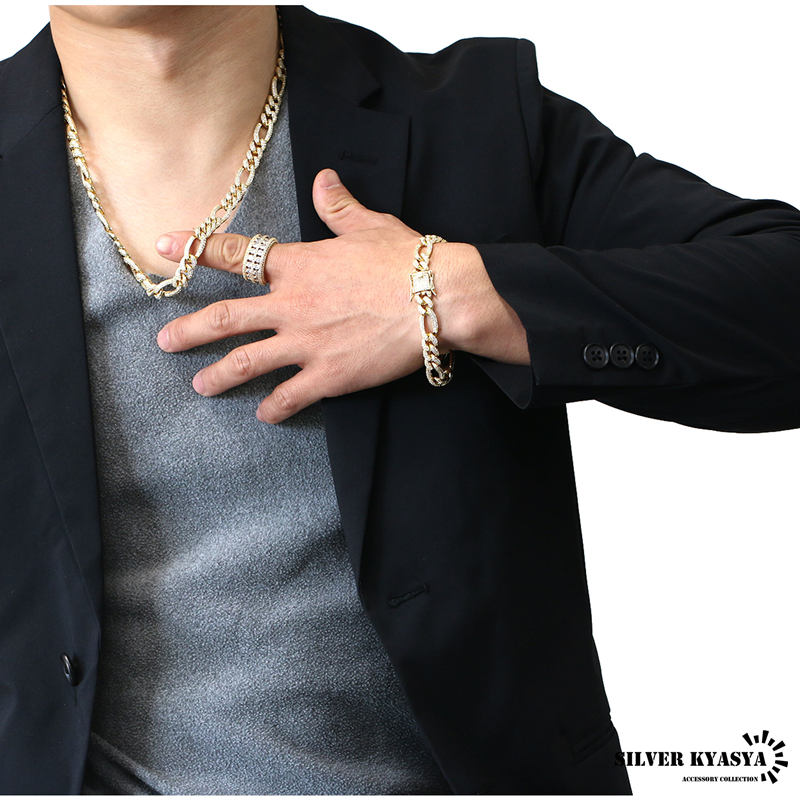 マイアミキューバンネックレス 喜平 CZ [n289] | すべての商品