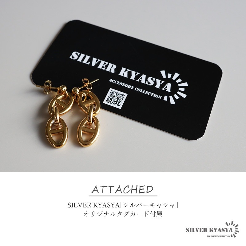 専用です♡ anuans シルバー925アシメチェーンピアス GOLD 未使用 アニュアンス anuans シルバー925アシメチェーンピアス （GOLD