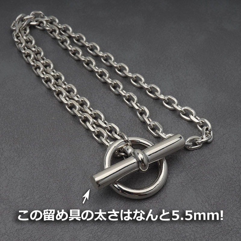 BFF 925 マンテルネックレス 幅5mm [bffns001-5mm-50cm] | ネックレス