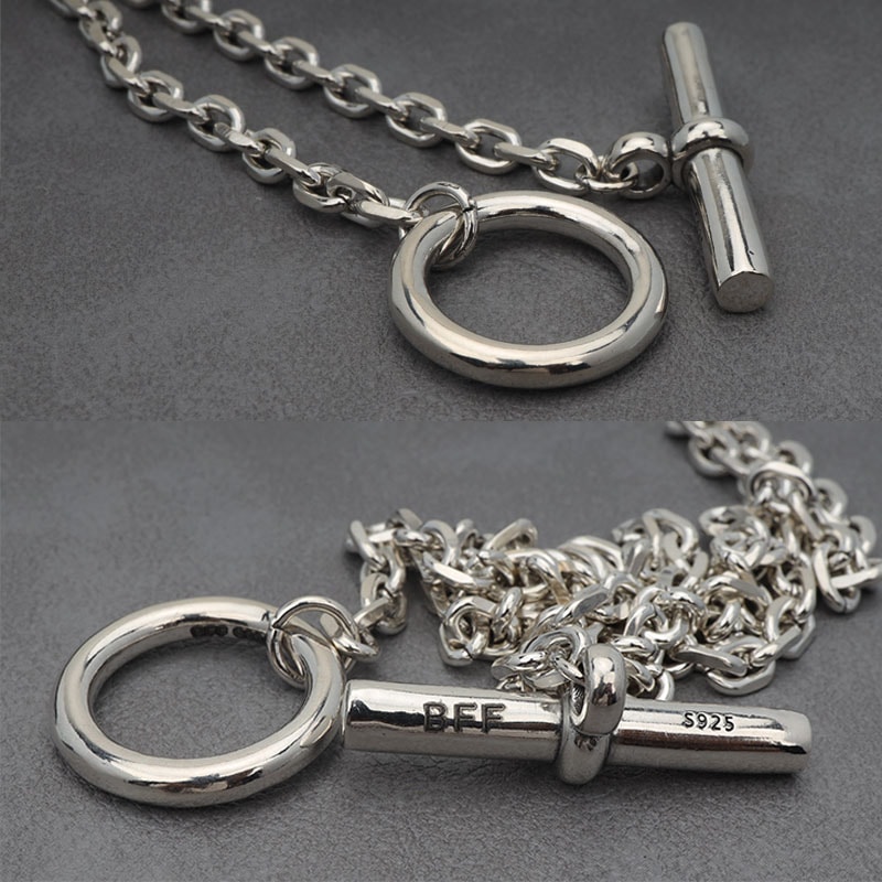 BFF 925 マンテルネックレス 幅5mm [bffns001-5mm-50cm] | ネックレス