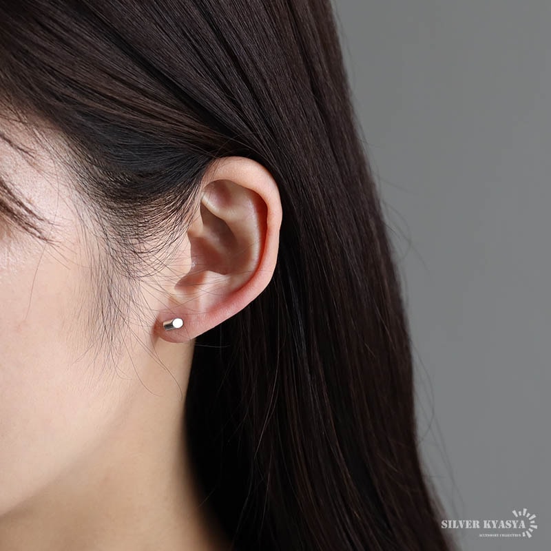 シルバー925 リップバームピアス [ce415] | お洒落なレディース