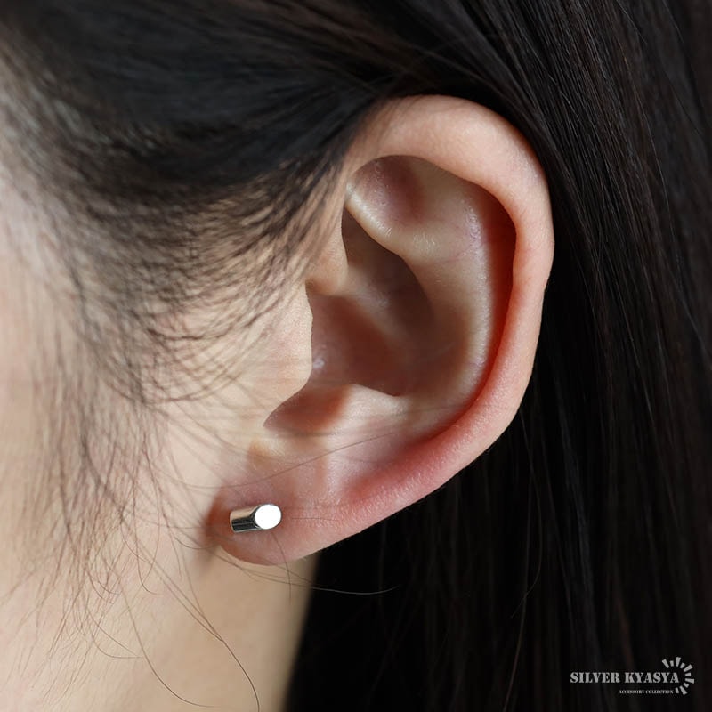 シルバー925 リップバームピアス [ce415] | お洒落なレディース