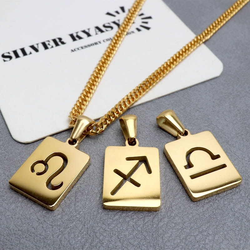 ステンレス 12星座ネックレス [nc086-n1055] | ネックレス