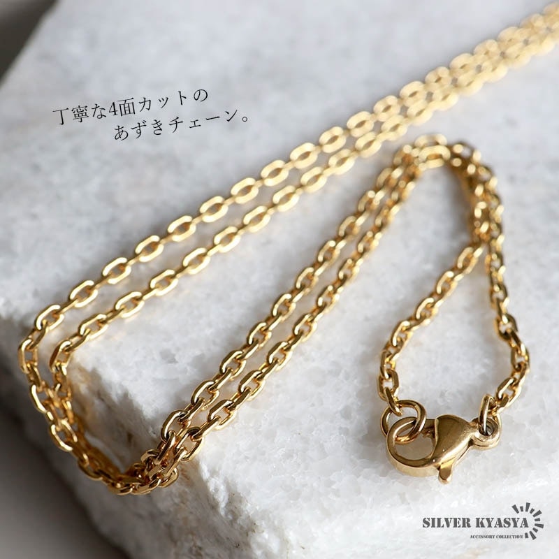 ステンレス ティアドロップネックレス [n802] | お洒落なレディース