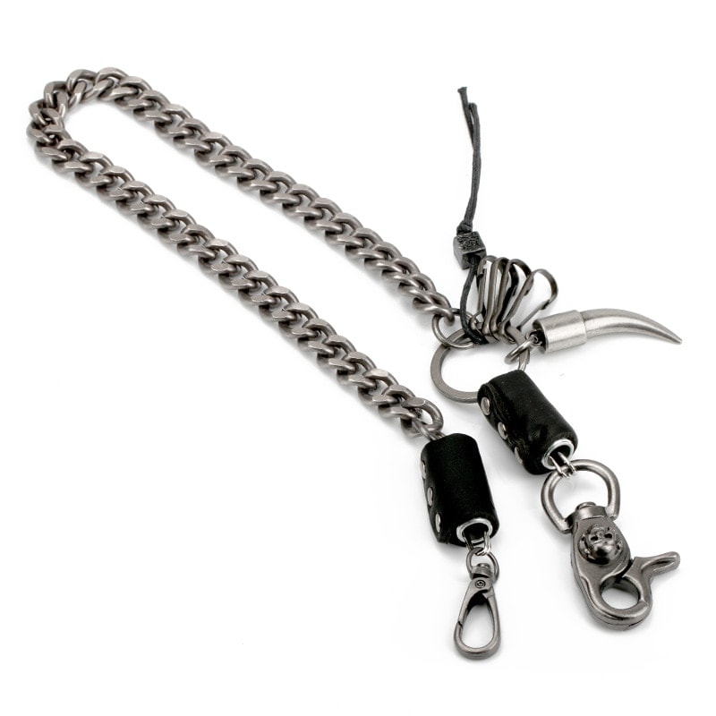 VETEMENTS 19ss メタルスカル ウォレットチェーン VETEMENTS SS19