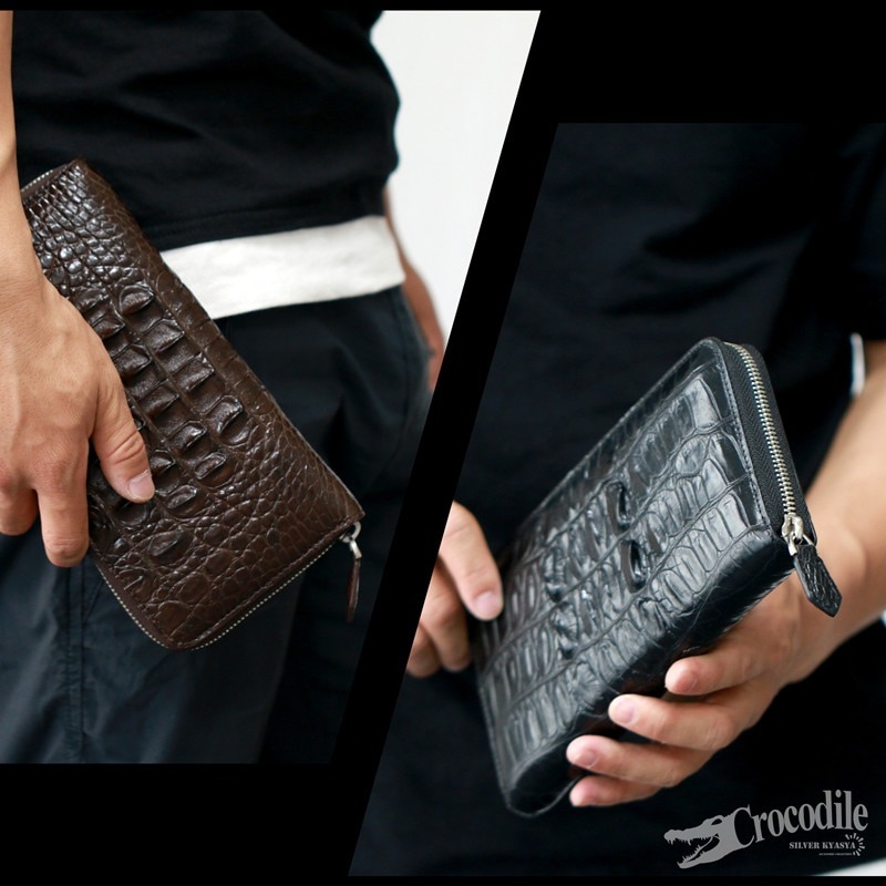 クロコダイル 本革 長財布 ホーンバック [lc004] | 本革レザーアイテム