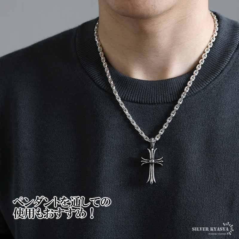 925 4面カットあずきチェーン [cs032-s-5mm] | ネックレスチェーン