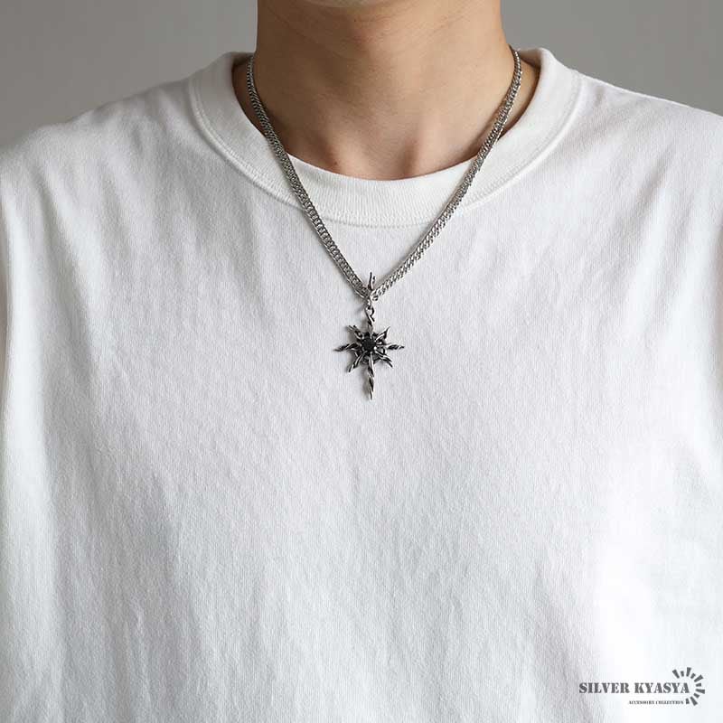 ステンレス 茨ネックレス [n827-n348-s-5mm] | スタイルで探す