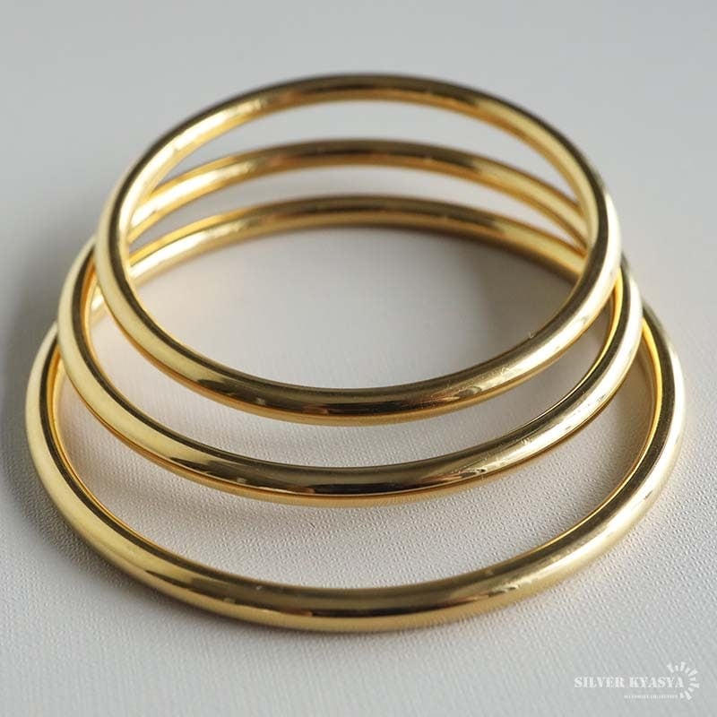ステンレス シンプルバングル 幅4mm [b732] | バングル,ステンレス