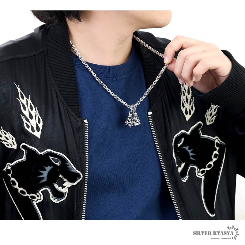 ツインベルネックレス シルバー [n632-silver] | ネックレス | SILVER