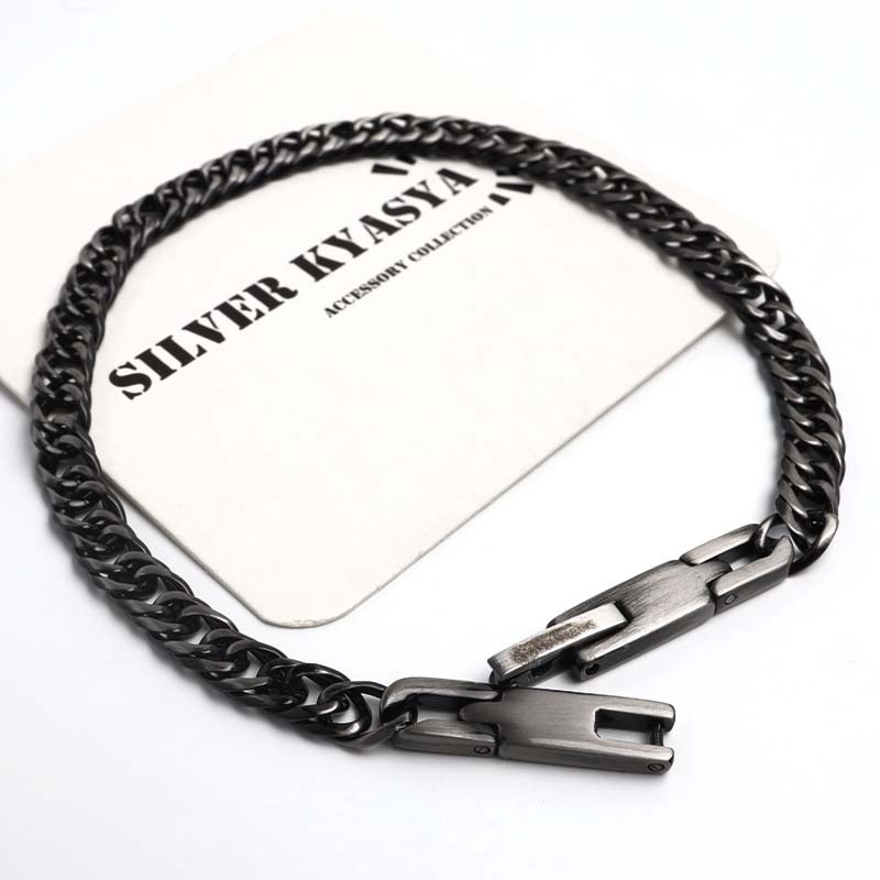 純チタン製品ネックレスと、ブレスレット ブレスレット 純チタン| 金属アレルギー対応 敏感肌にやさしい