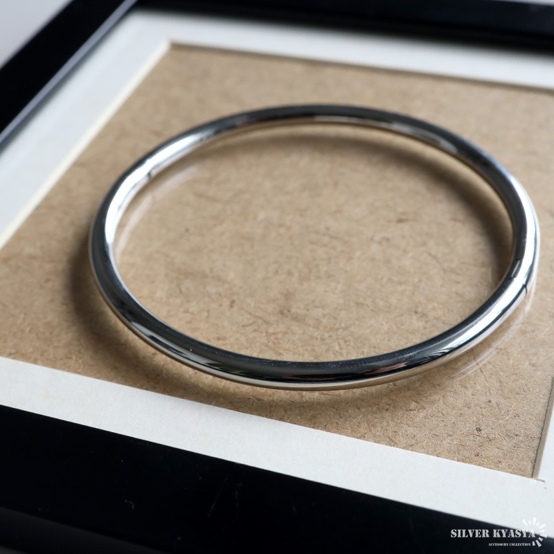 バングル _Fot (フォート) / 1604a_b round wire bangle _ body silver