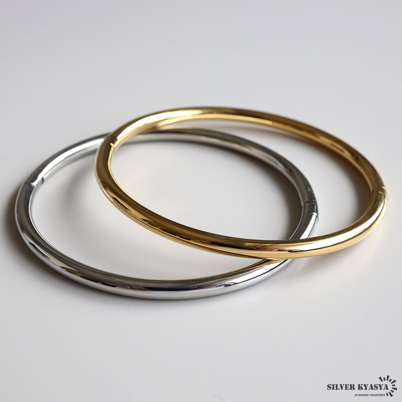 ステンレス シンプル メタルバングル [b954] | バングル