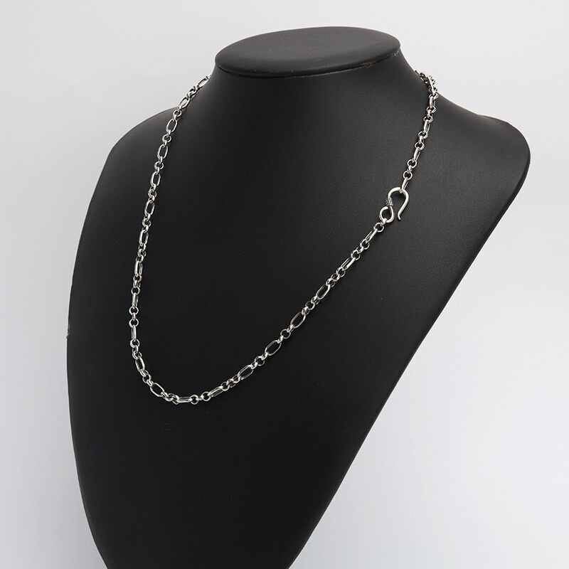 925 ロールチェーンネックレス [cs044-4mm] | ネックレスチェーン
