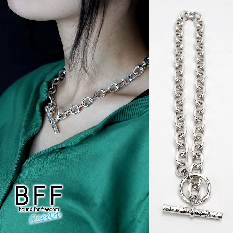 BFF 925 ハワイアンマンテルネックレス [bffns042-11mm] | ネックレス