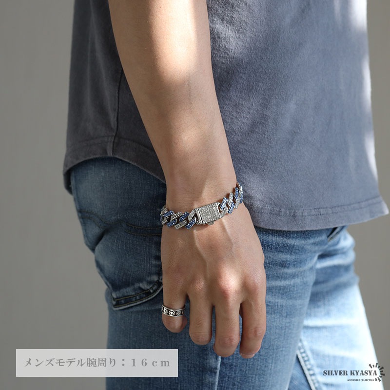 RIKU SHINAGAWA チェーンブレスレット スモールエターナルノット 
