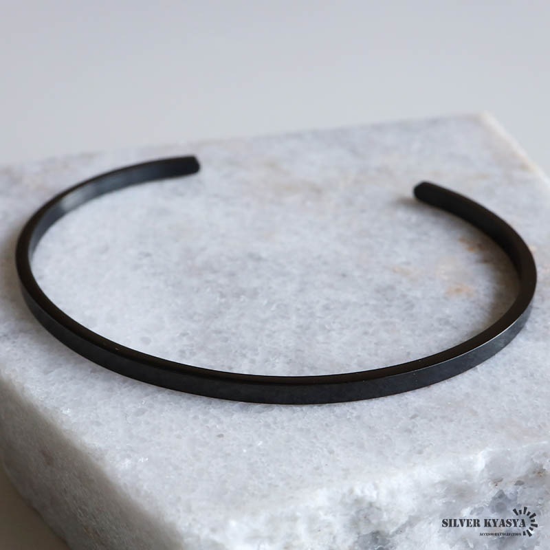 シンプル シルバー ブレスレット GLAZED 3mm BANGLE 楽天市場】シルバー バングル 3mmの通販