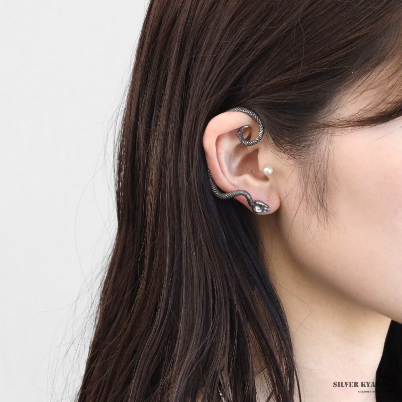 ピアス #19 GUIDIシルバーサークルネイルピアス G-OR13 NTR