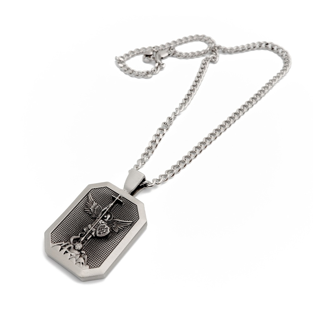 CAREERING GEAR SVネックレス CG50MC ミディアム GEAR (SV,SMALL