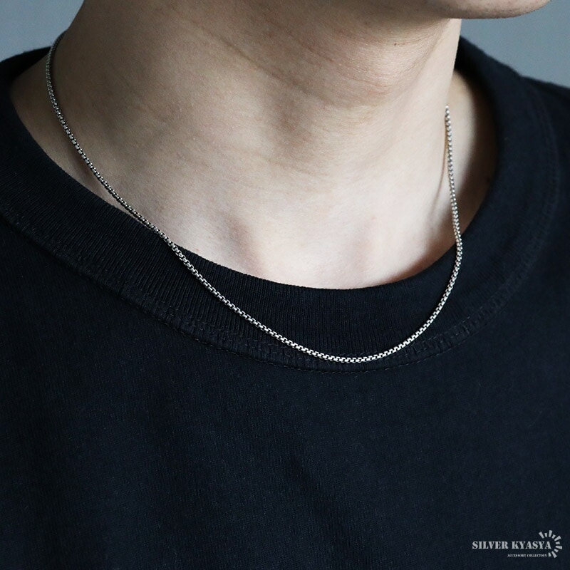 925 ボックスチェーンネックレス [cs062-15mm] | ネックレスチェーン