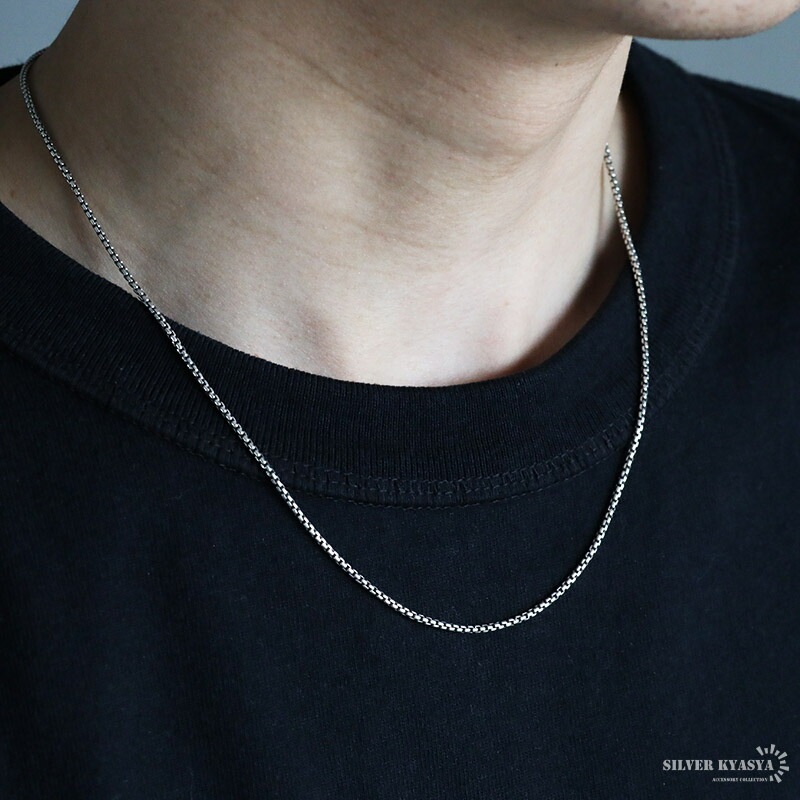 925 ボックスチェーンネックレス [cs062-15mm] | ネックレスチェーン