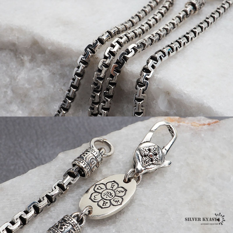 シルバー925 デザインチェーンネックレス [ns214-60cm] | スタイルで