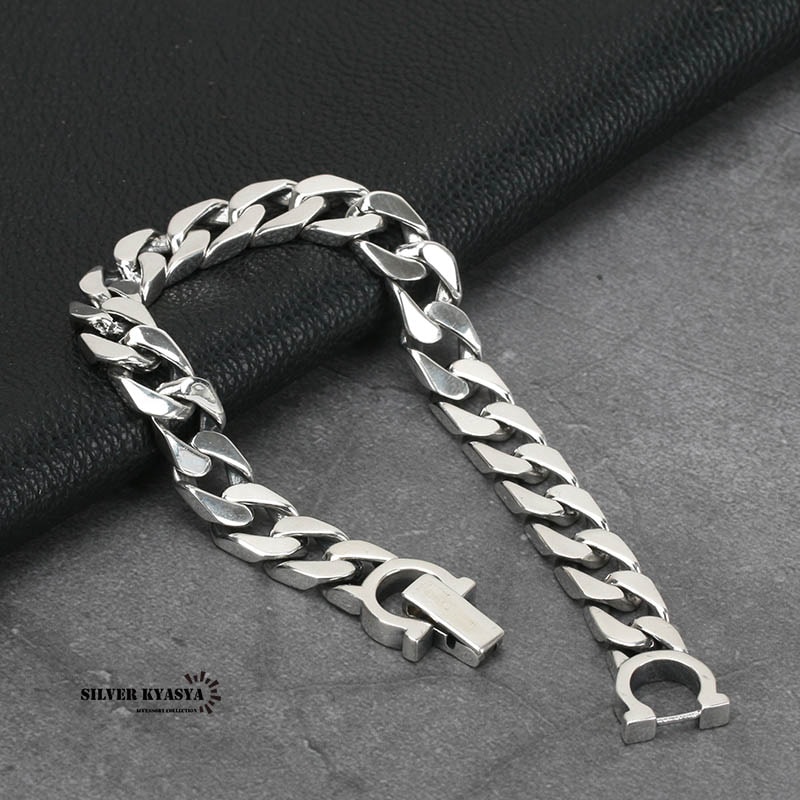 【希少】silver925 フレア デザイン ブレスレット 喜平 carving 希少】silver925 フレア デザイン ブレスレット 喜平 carving Nepal