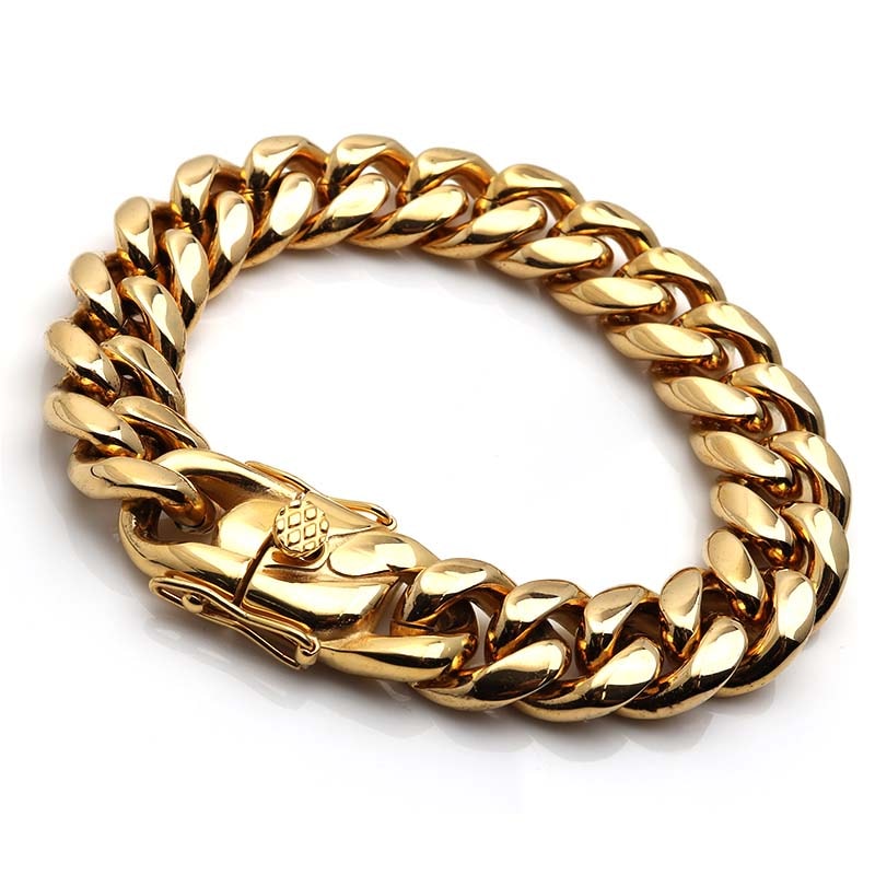 316L喜平ブレスレット18K 14mm [b186-14mm] | すべての商品