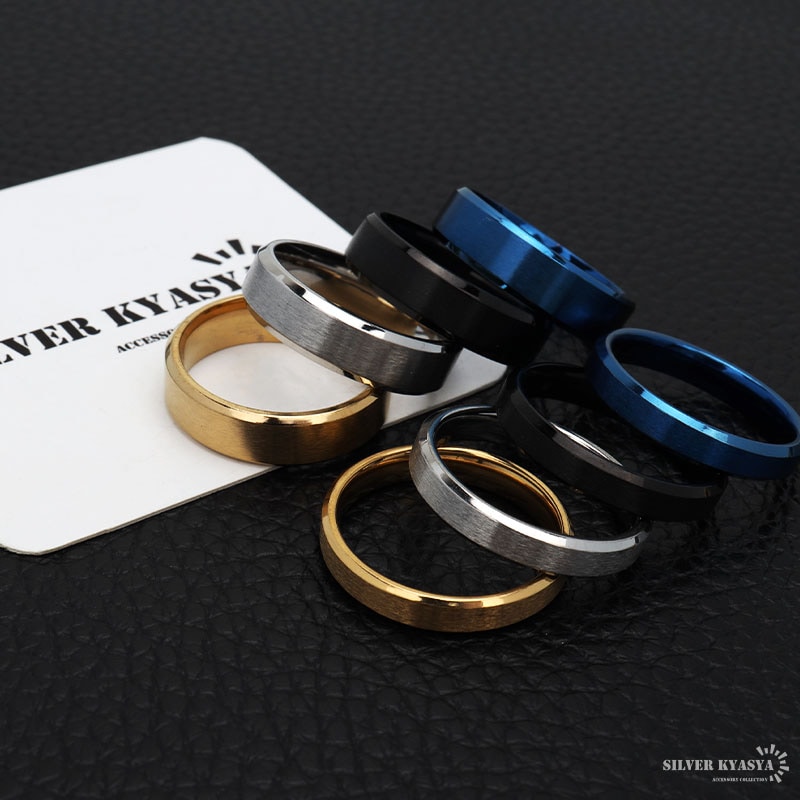 ステンレス つや消しリング 8タイプ [r392] | スタイルで探す,1000円で