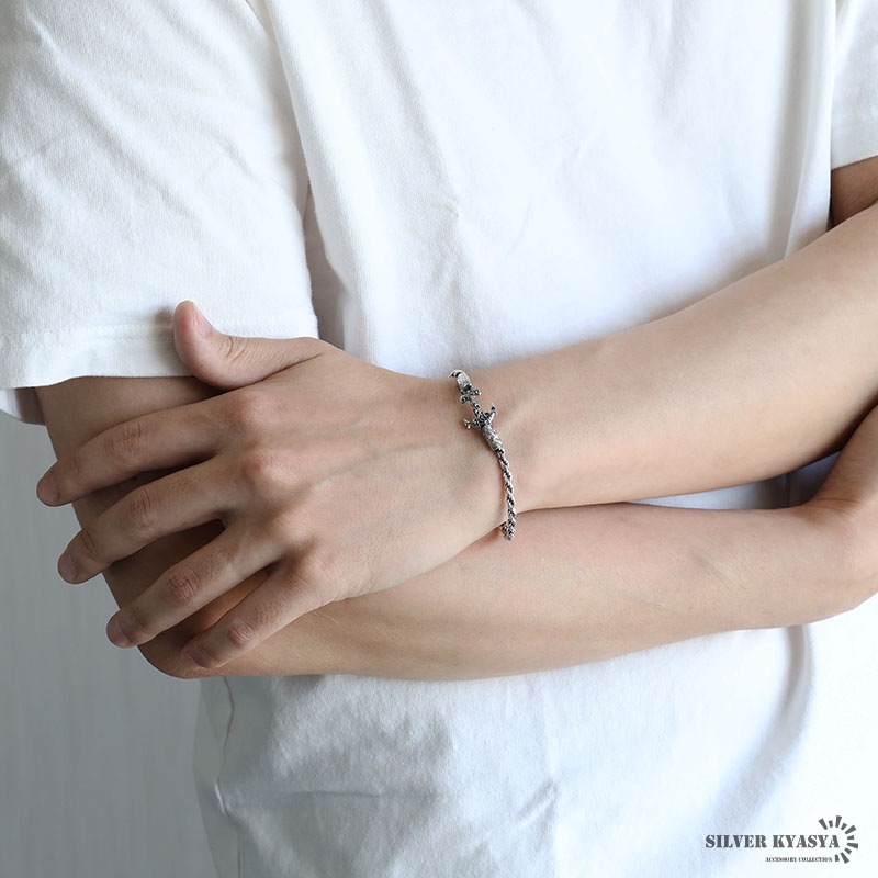 SILVER925 INFINITY BRACELET/シルバー/ブレスレット