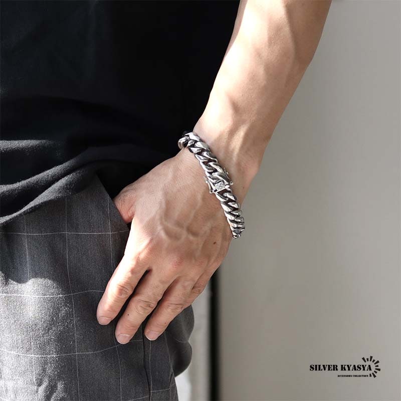 316L喜平ブレスレットシルバー12mm [b187-12mm] | スタイルで探す,HIP